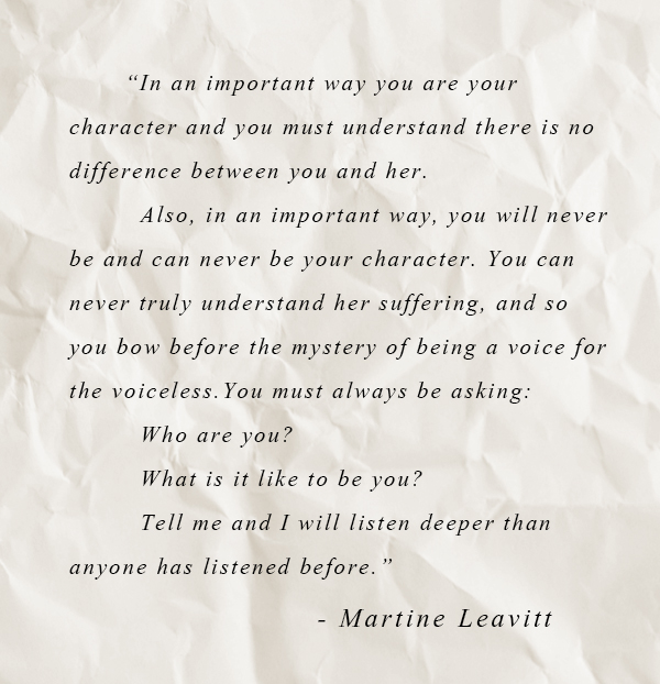 Martine Leavitt Quote